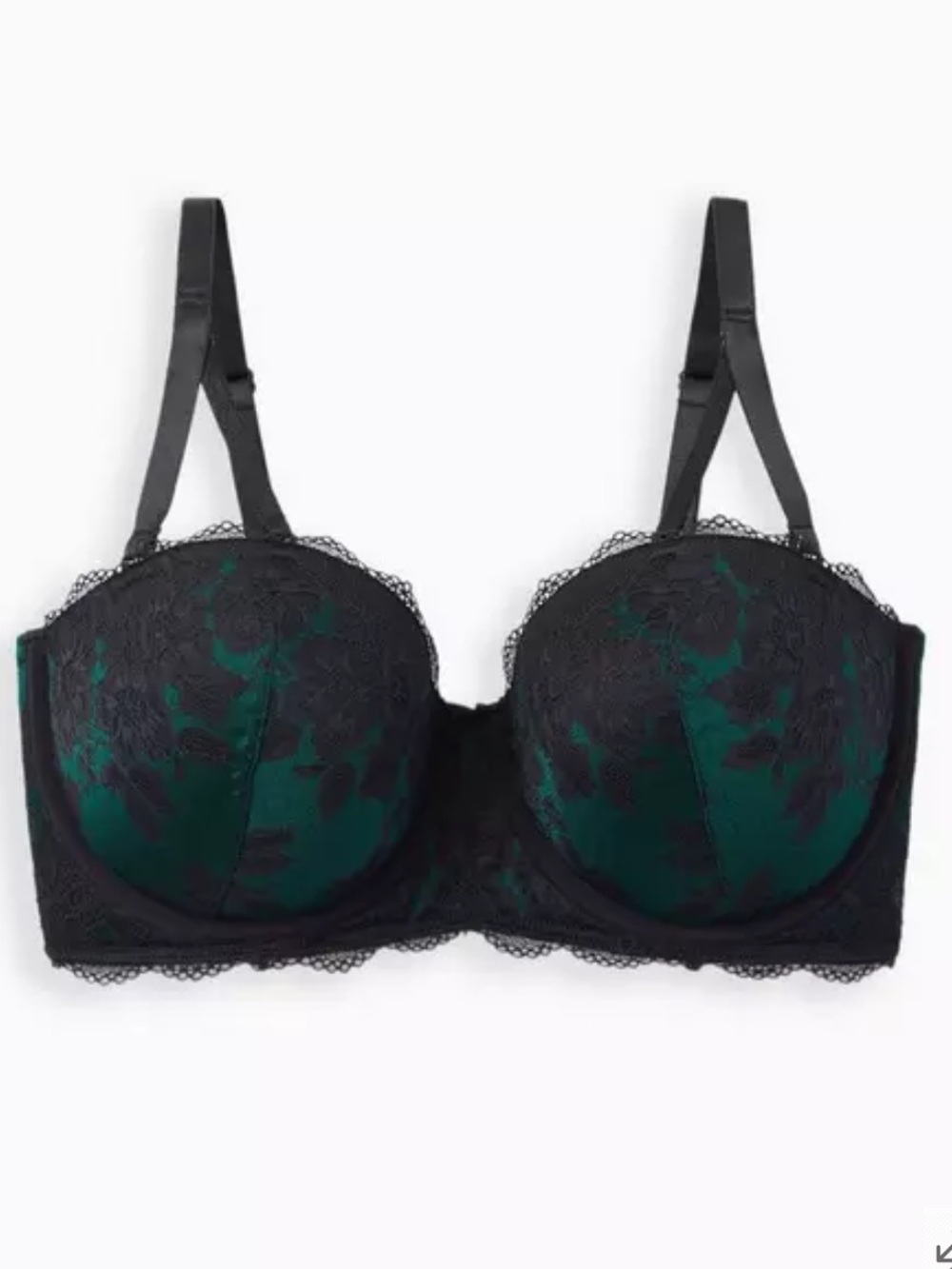 Torrid Bombshell Everyday Strapless Push-Up Bra 46C
